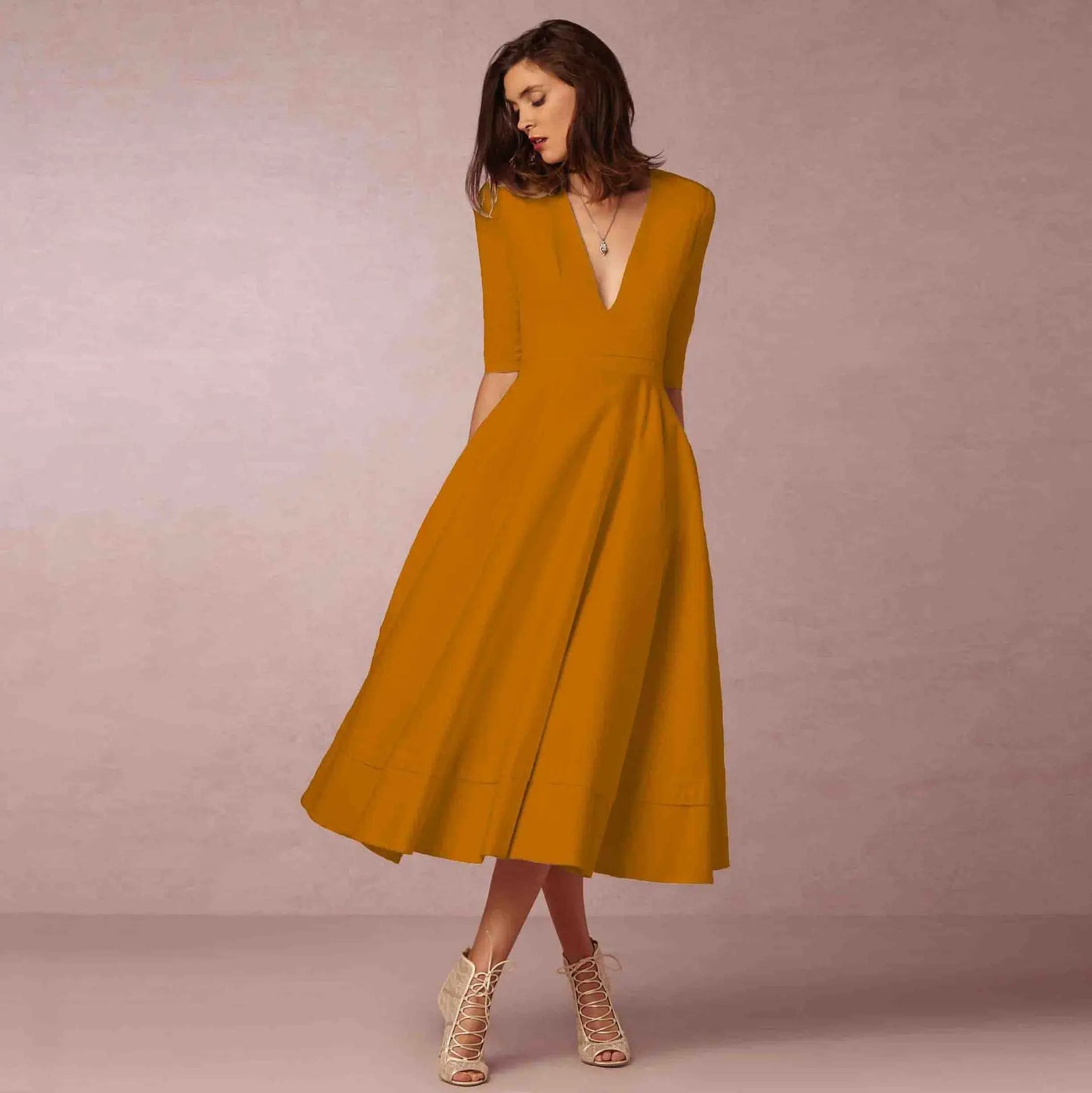Elegant Aftenkjole til kvinder | Midi