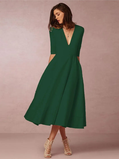 Elegant Aftenkjole til kvinder | Midi